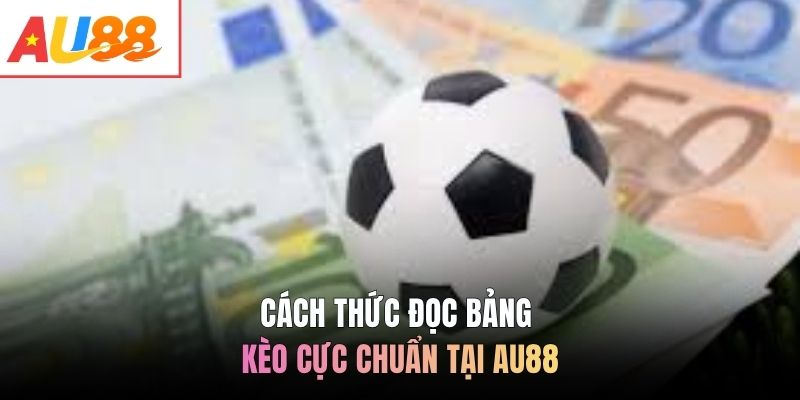 Cách thức đọc bảng kèo cực chuẩn tại AU88