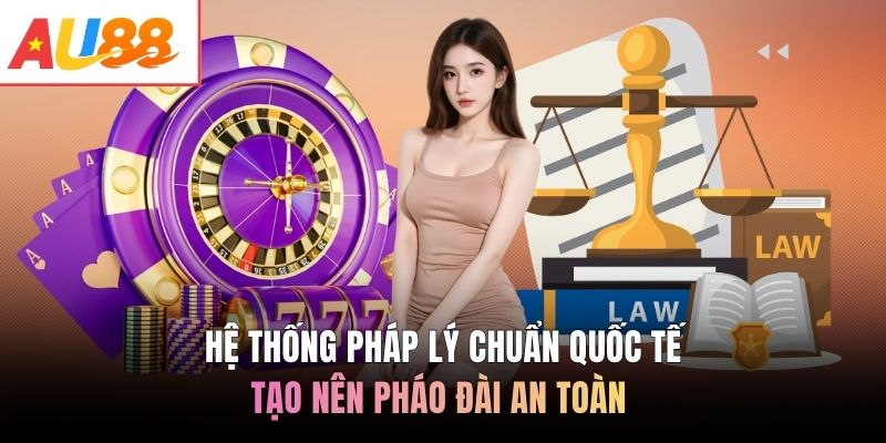 Hệ thống pháp lý chuẩn quốc tế tạo nên pháo đài an toàn 